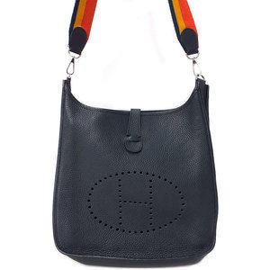 Hermes Evelyn GM 3 Trois Amazon Shoulder Bag Black